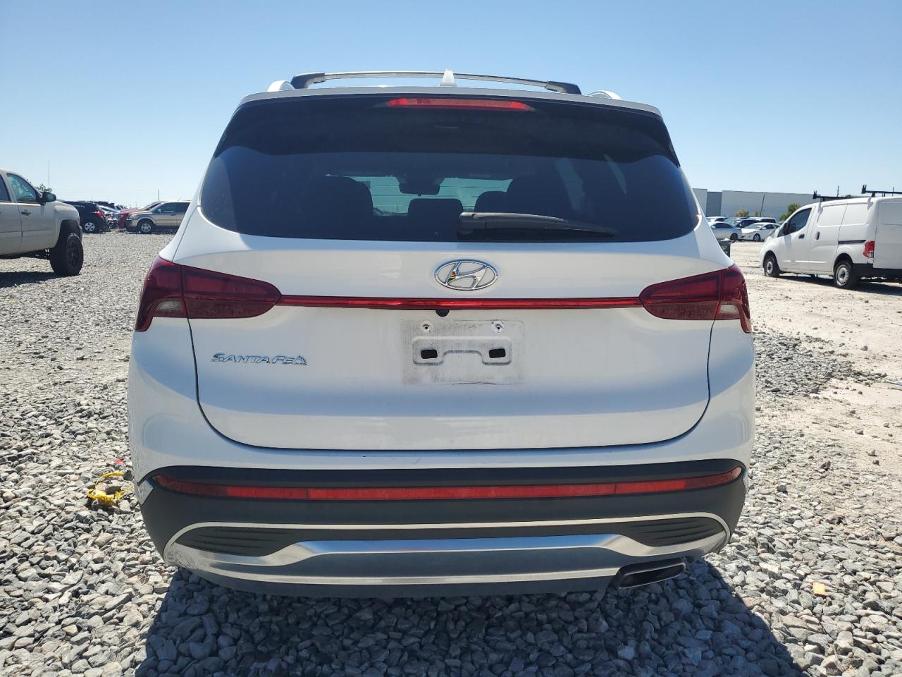 2022 Hyundai Santa Fe VIN 5NMS24AJ5NH453801 Copart auction photo, front end / side damage thumbnail 6