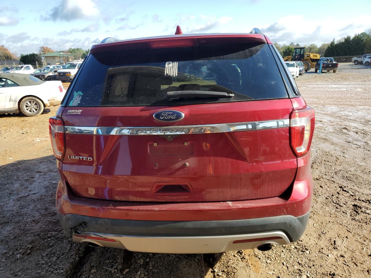 2017 Ford Explorer VIN 1FM5K7F81HGC14970 Copart auction photo, front end / side damage thumbnail 6