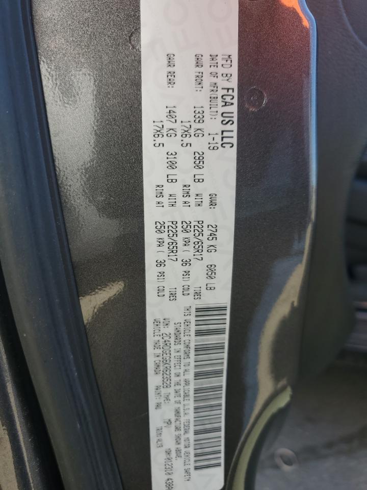 2019 Dodge Caravan VIN 2C4RDGEG6KR623528 Copart auction photo, front end damage thumbnail 13