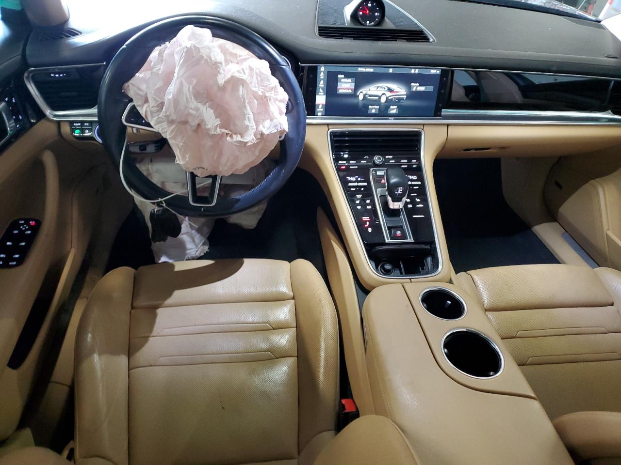 2018 Porsche Panamera VIN WP0AA2A75JL113354 Copart auction photo, front end damage thumbnail 8