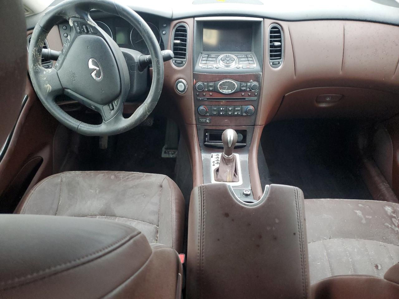 2013 Infiniti EX VIN JN1BJ0HP4DM430686 Copart auction photo, water/flood damage thumbnail 8