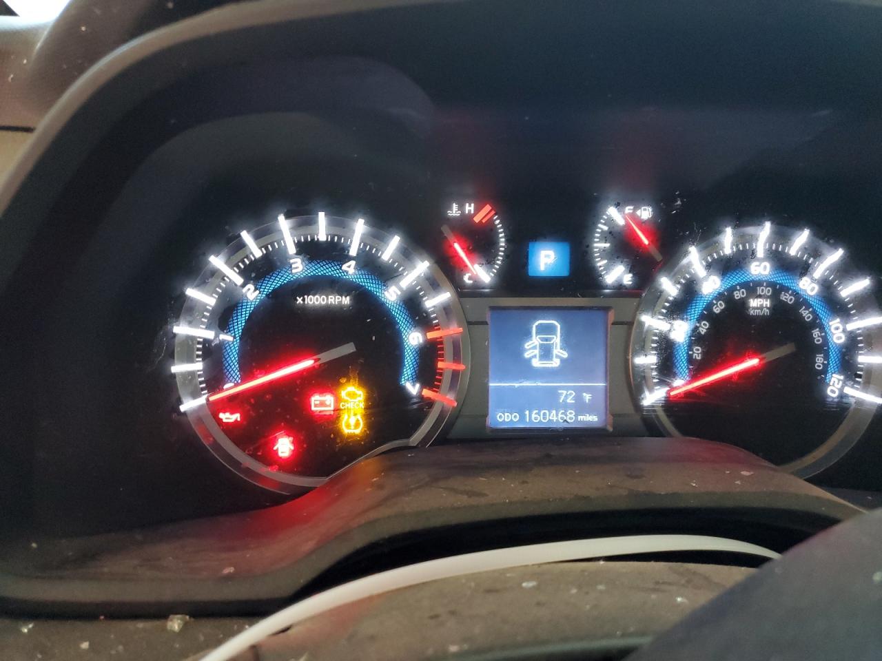 2018 Toyota 4Runner VIN JTEBU5JR8J5559318 Copart auction photo, side / hail damage thumbnail 9