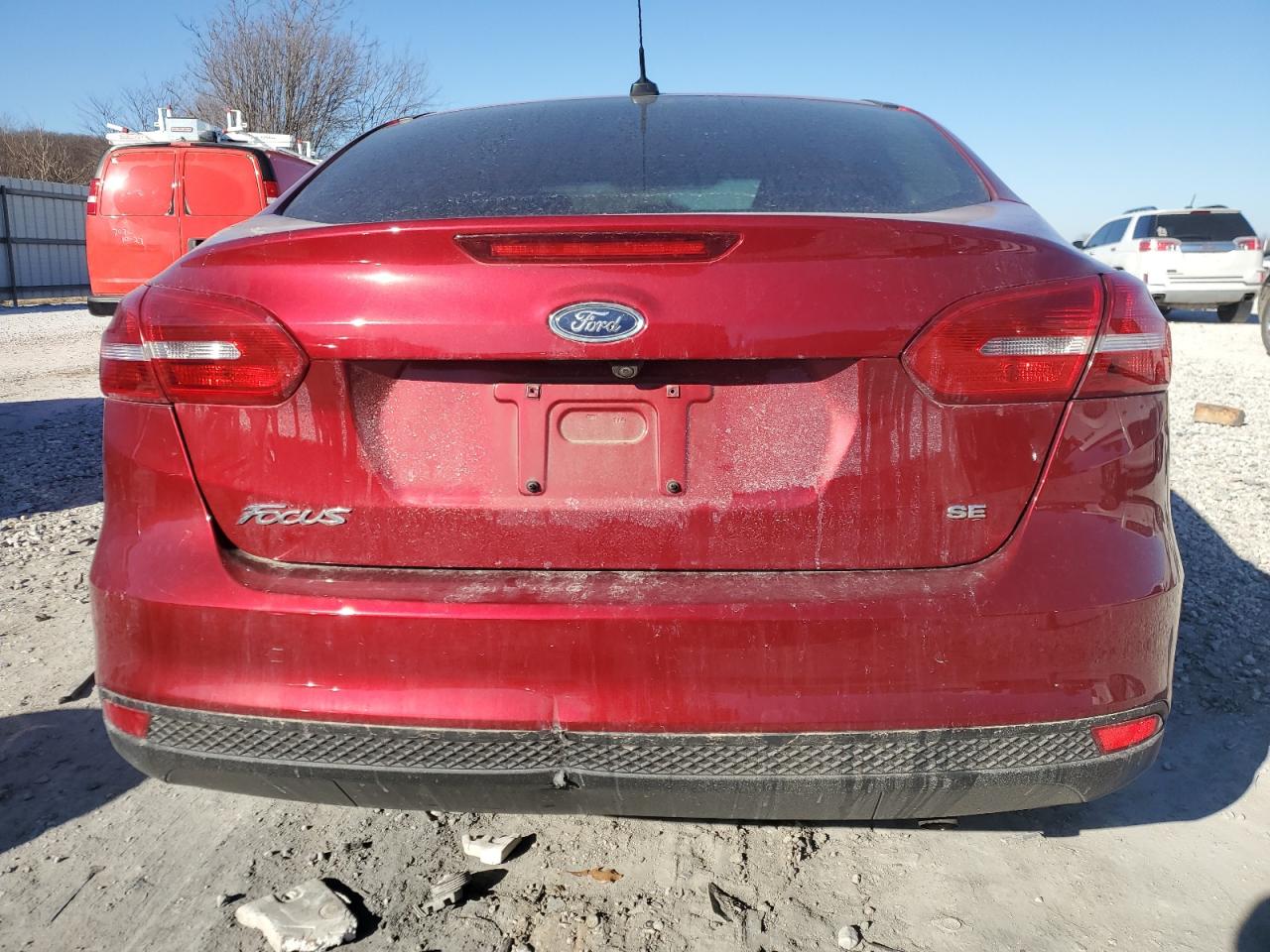 2017 Ford Focus VIN 1FADP3F20HL295608 Copart auction photo, all over damage thumbnail 6