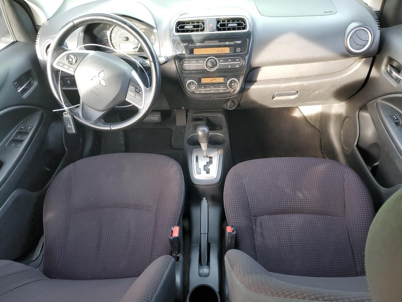 2014 Mitsubishi Mirage VIN ML32A4HJ3EH014416 Copart auction photo, front end / minor dent/scratches damage thumbnail 8