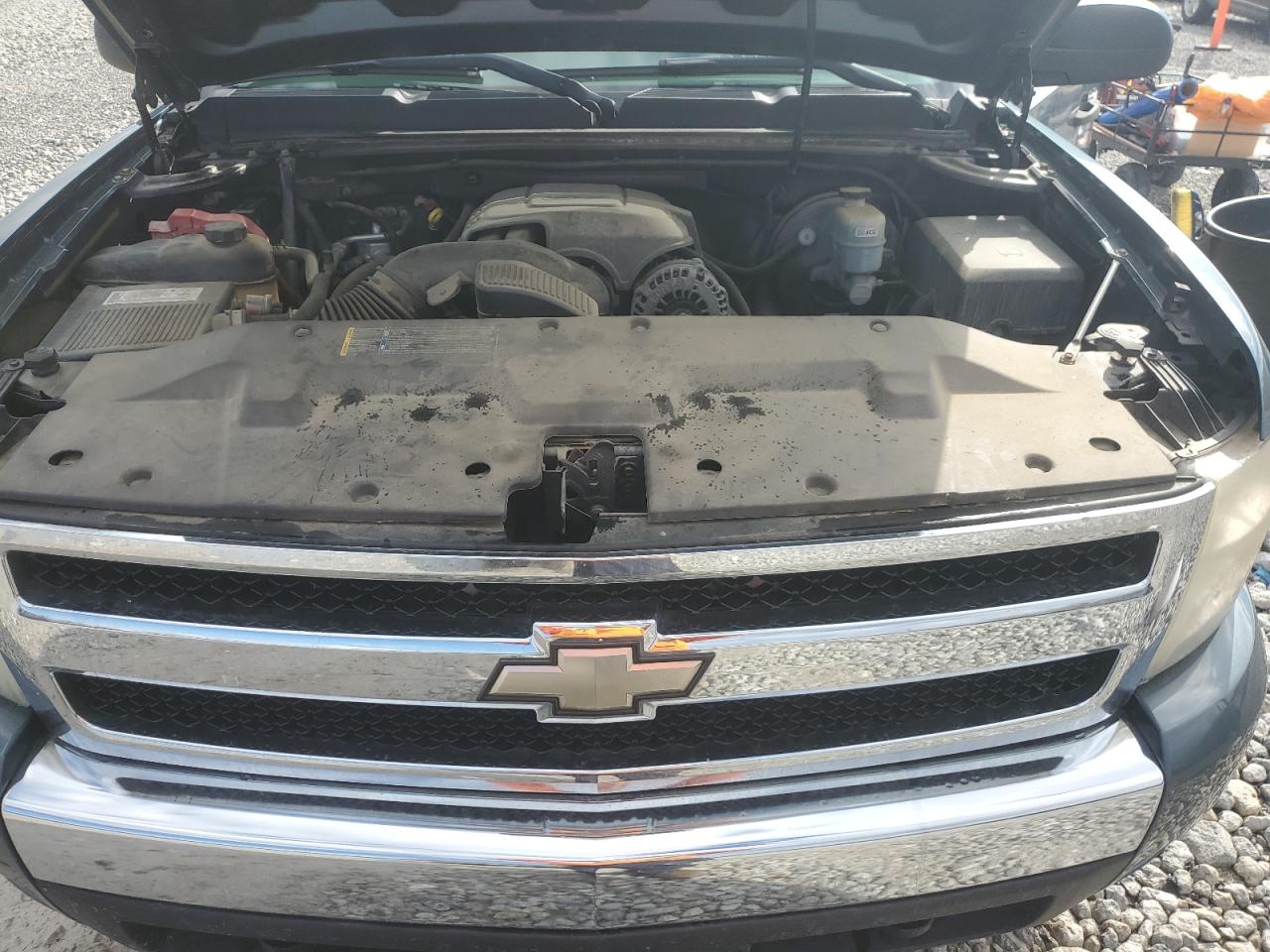 2007 Chevrolet Silverado VIN 1GCEK19J87Z632493 Copart auction photo, side damage thumbnail 11
