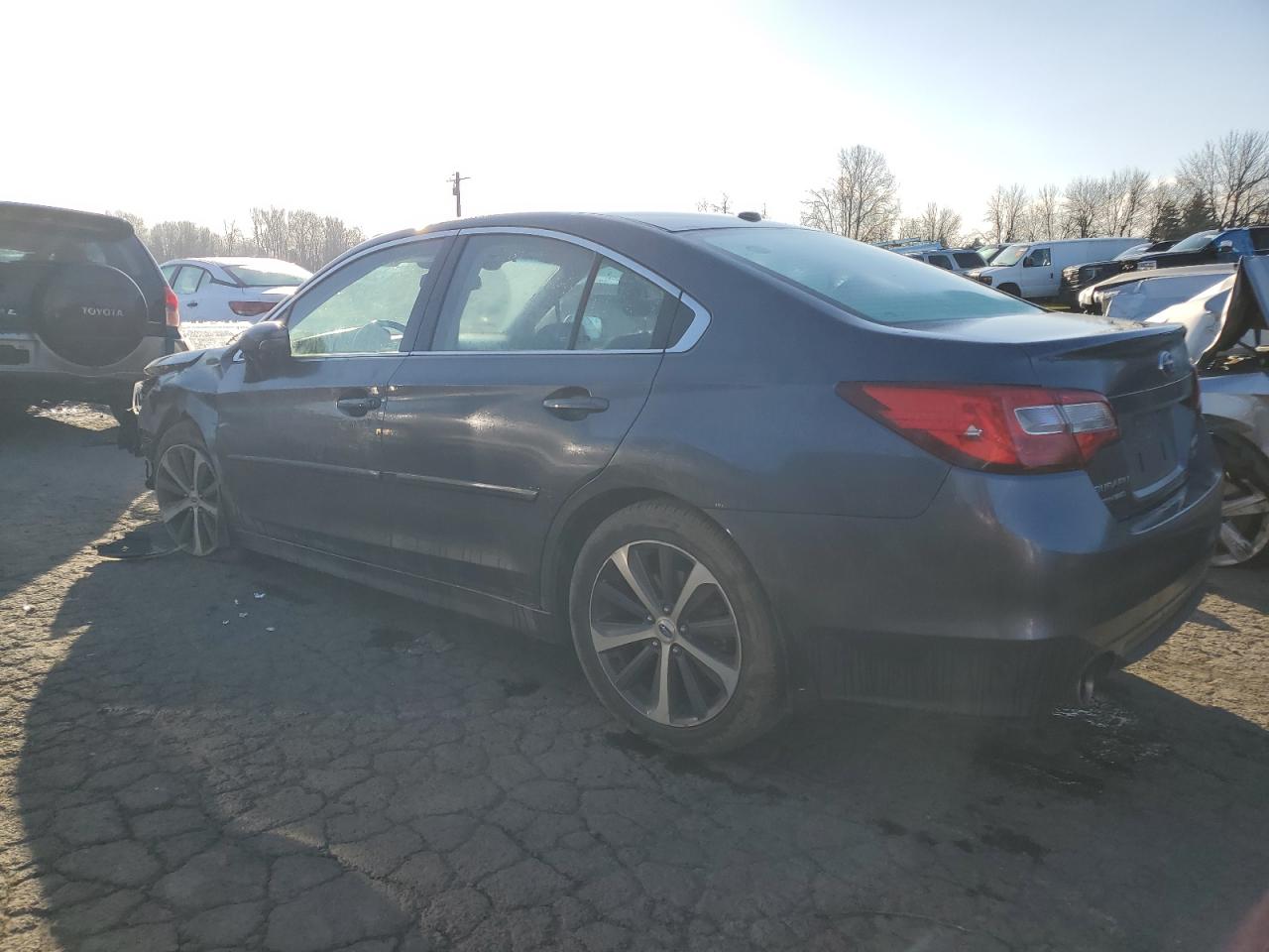 2015 Subaru Legacy VIN 4S3BNEN6XF3072173 Copart auction photo, front end / side damage thumbnail 2