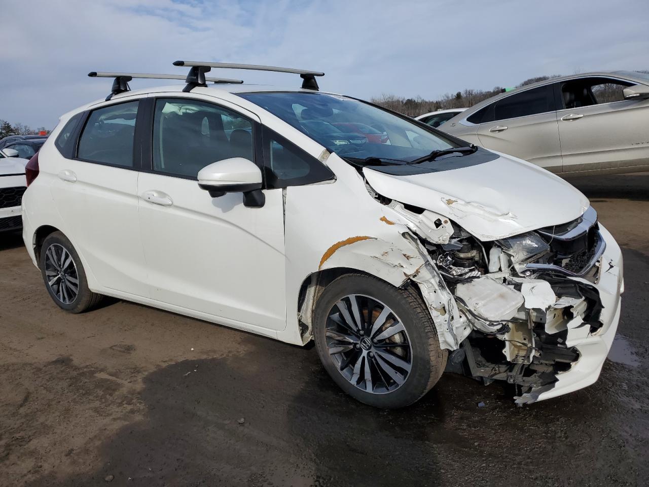 2018 Honda Fit VIN 3HGGK5H89JM709817 Copart auction photo, front end damage thumbnail 4