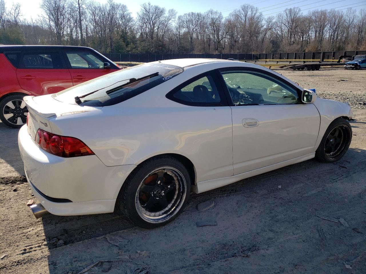 2005 Acura RSX VIN JH4DC53045S004452 Copart auction photo, front end damage thumbnail 3