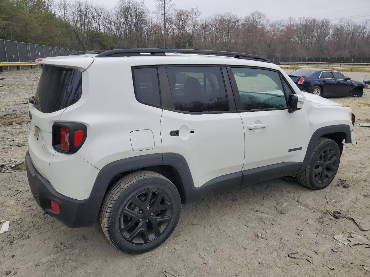 2017 Jeep Renegade VIN ZACCJBBB2HPE97739 Copart auction photo, front end / side damage thumbnail 3