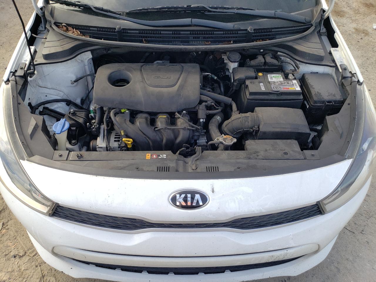 2019 KIA Rio VIN 3KPA24AB1KE243378 Copart auction photo, rear end damage thumbnail 11