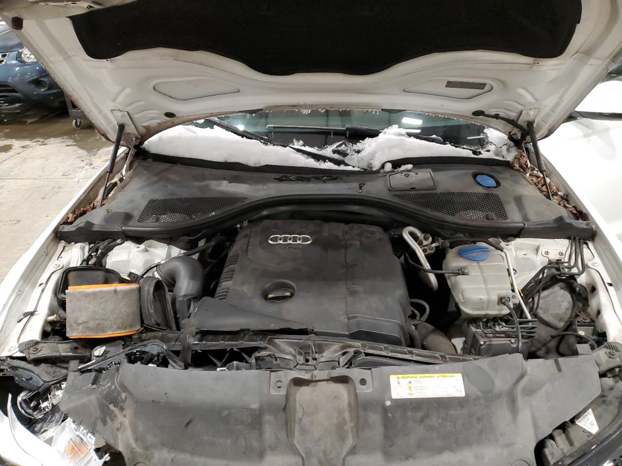 2014 Audi A6 VIN WAUCFAFC8EN162694 Copart auction photo, front end damage thumbnail 12