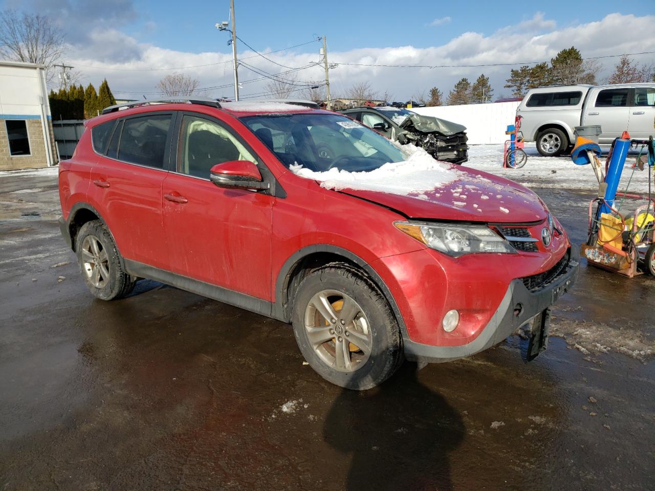 2015 Toyota RAV 4 VIN JTMRFREV4FD131206 Copart auction photo, front end damage thumbnail 4