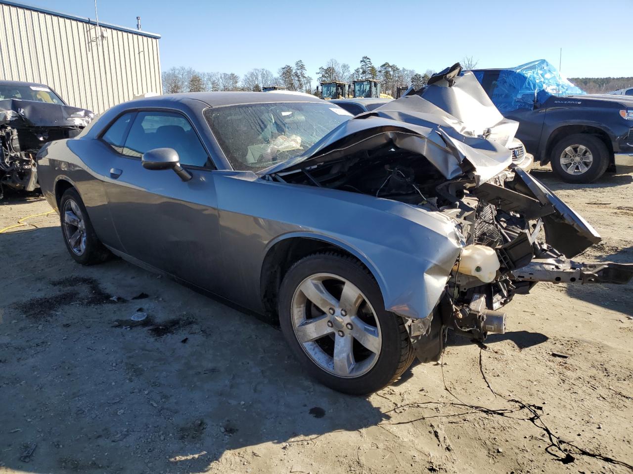 2012 Dodge Challenger VIN 2C3CDYAG5CH101258 Copart auction photo, front end damage thumbnail 4