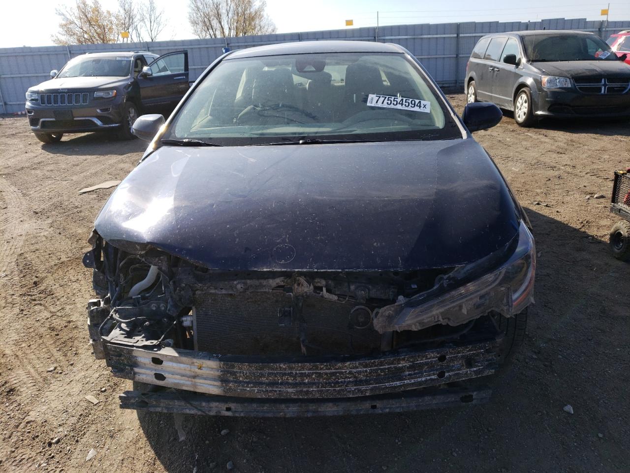 2021 Toyota Corolla VIN JTDEPMAE0MJ143324 Copart auction photo, front end damage thumbnail 5