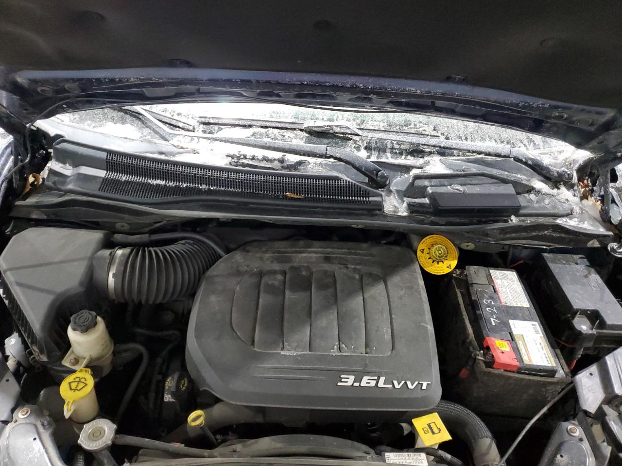 2014 Chrysler Town & Country VIN 2C4RC1CG8ER116136 Copart auction photo, front end damage thumbnail 12
