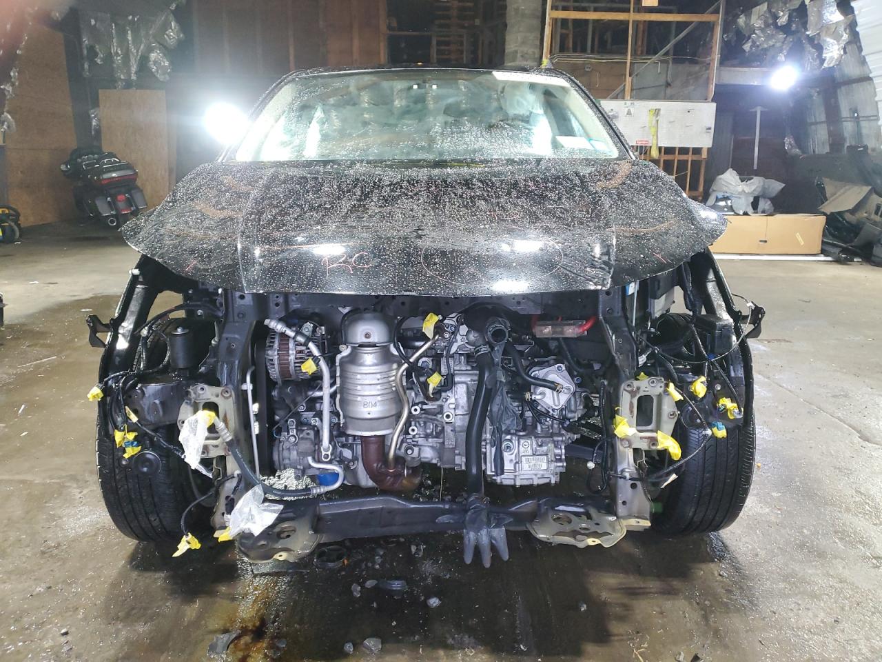2022 Honda HR-V VIN 3CZRU6H35NM756760 Copart auction photo, front end / side damage thumbnail 5