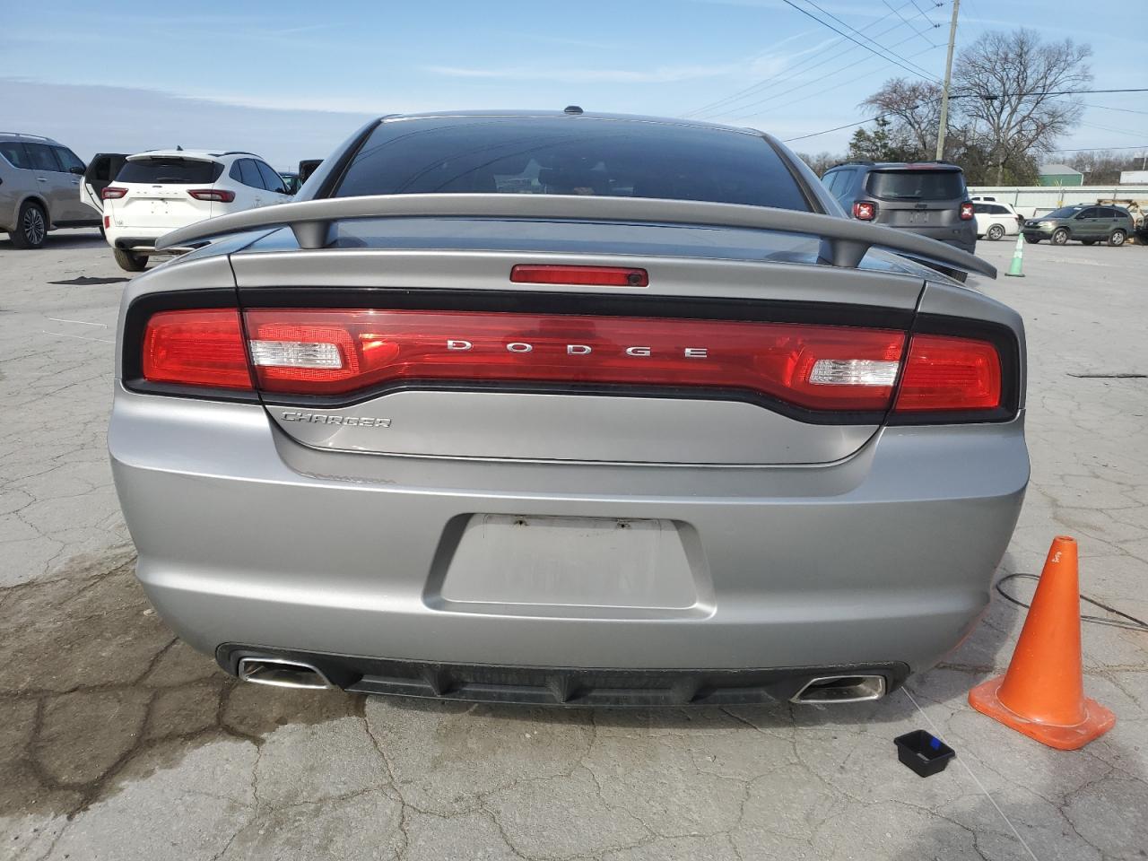 2014 Dodge Charger VIN 2C3CDXHGXEH165928 Copart auction photo, front end damage thumbnail 6