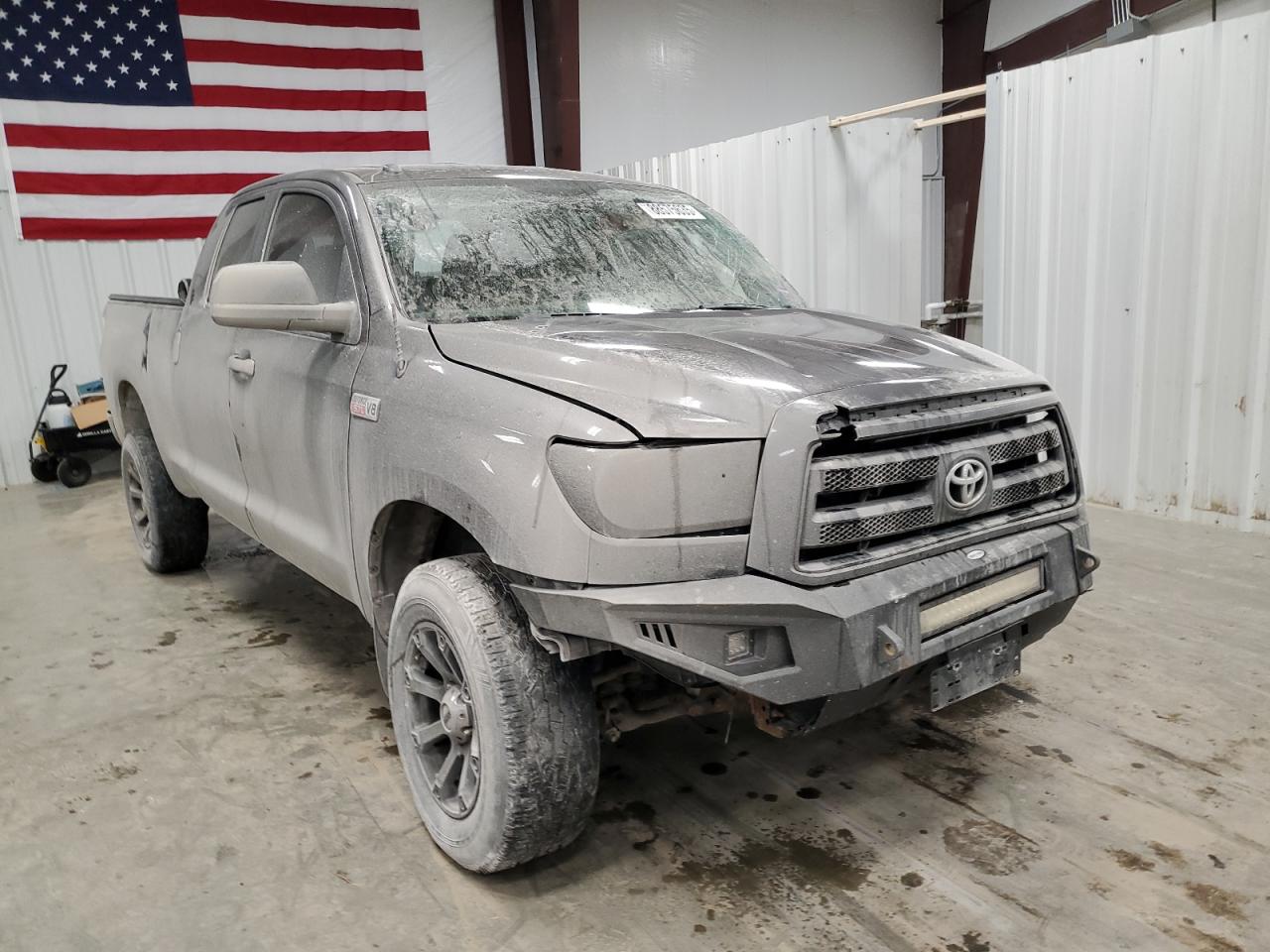 2011 Toyota Tundra VIN 5TFUY5F16BX159218 Copart auction photo, side damage thumbnail 4