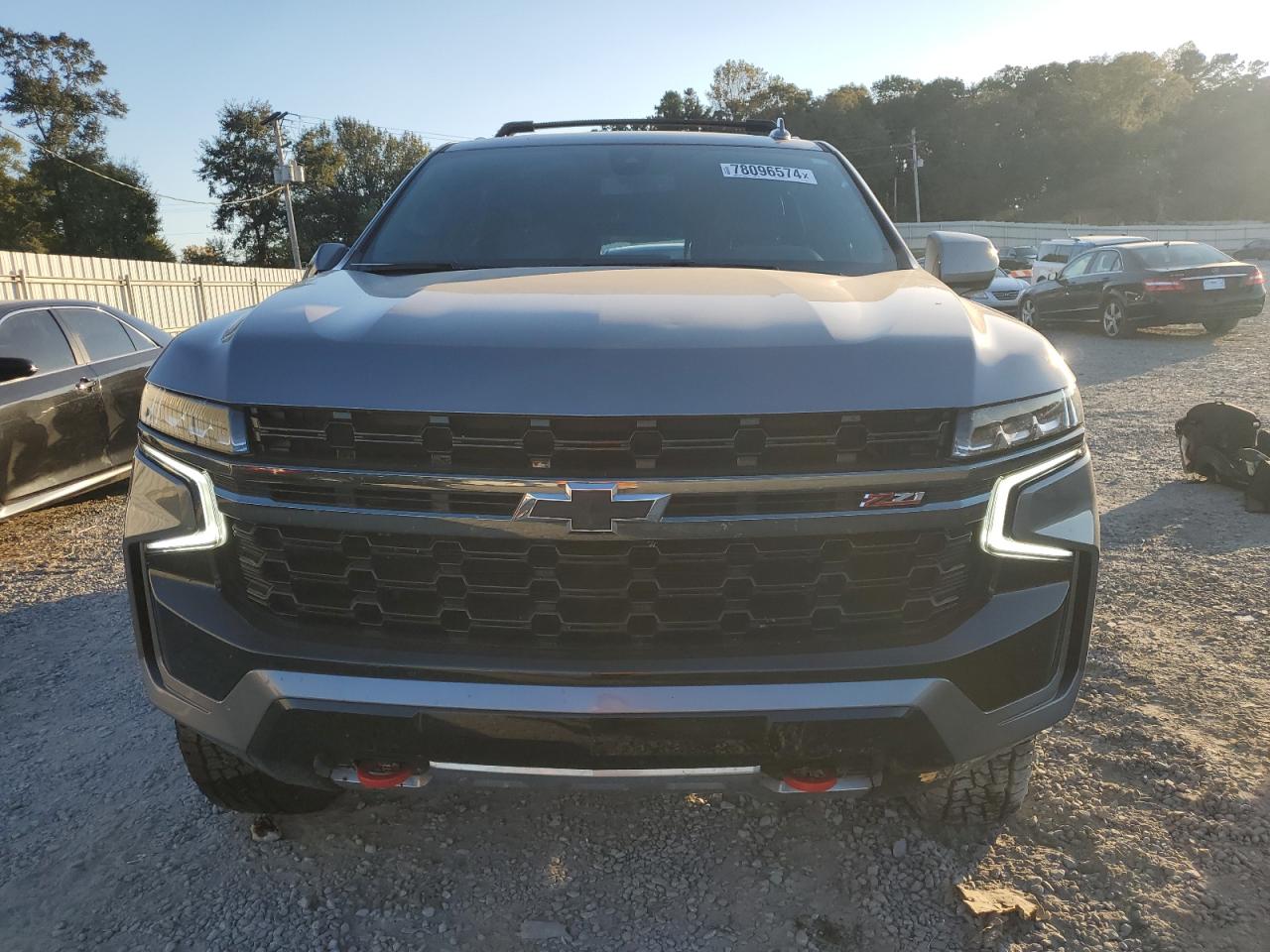 2021 Chevrolet Tahoe VIN 1GNSKPKD8MR379060 Copart auction photo, rear end / all over damage thumbnail 5