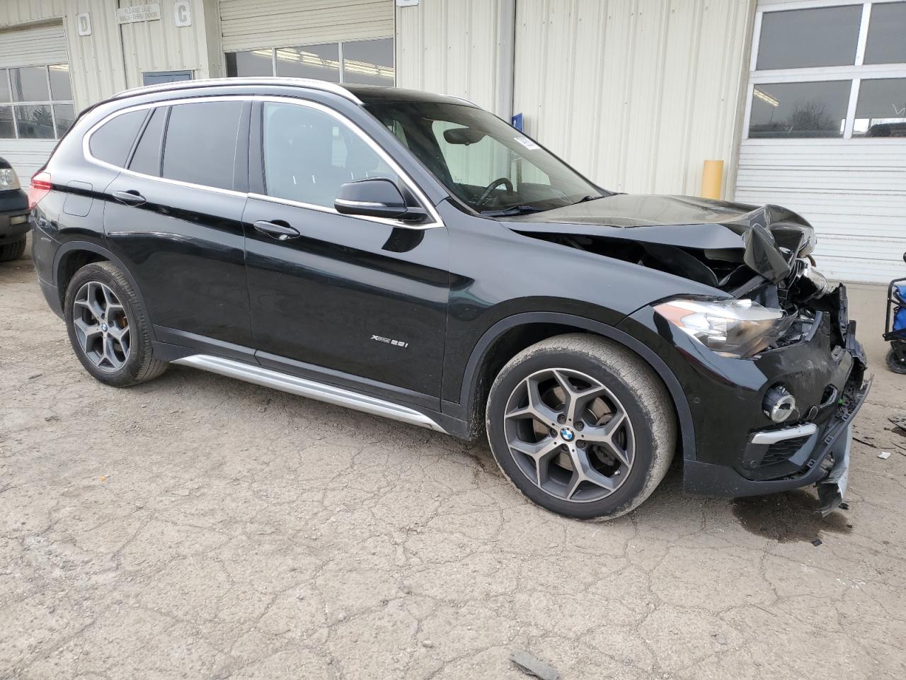 2016 BMW X1 VIN WBXHT3C37G5E50006 Copart auction photo, front end damage thumbnail 4