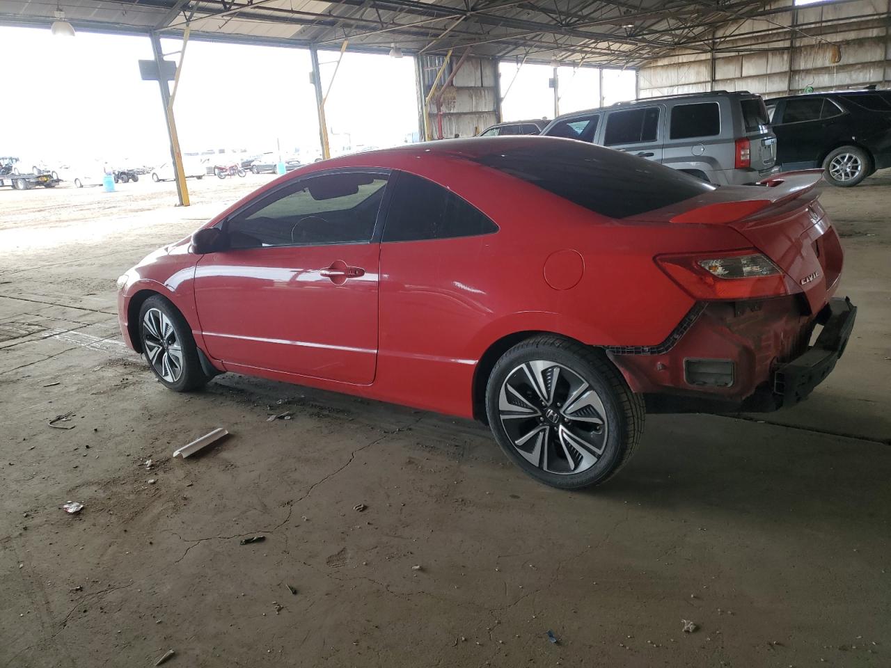 2010 Honda Civic VIN 2HGFG1B84AH535040 Copart auction photo, rear end / minor dent/scratches damage thumbnail 2