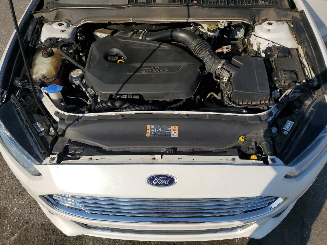 2013 Ford Fusion VIN 3FA6P0HR0DR217858 Copart auction photo, mechanical damage thumbnail 11