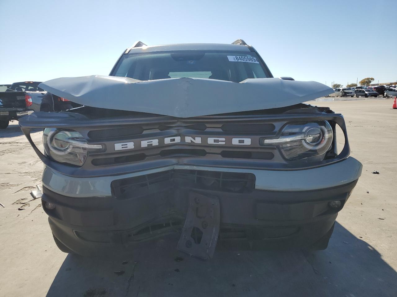 2022 Ford Bronco VIN 3FMCR9B6XNRE03527 Copart auction photo, front end / mechanical damage thumbnail 5