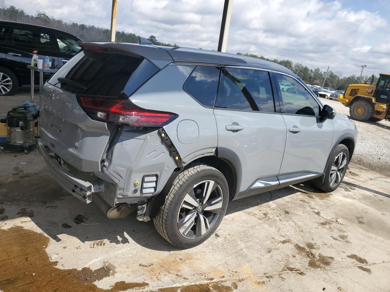 2021 Nissan Rogue VIN 5N1AT3CA5MC827977 Copart auction photo, rear end damage thumbnail 3