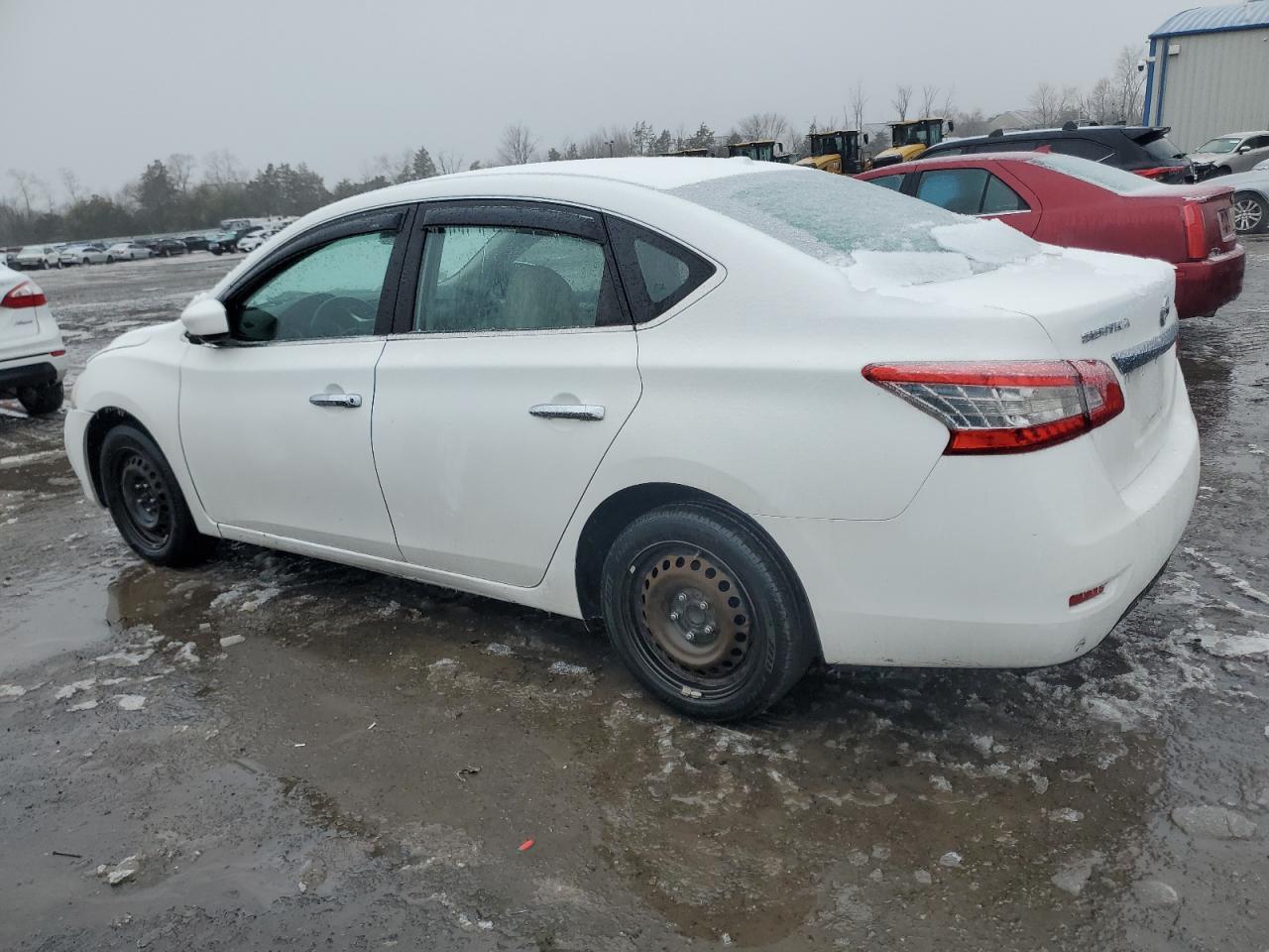 2015 Nissan Sentra VIN 3N1AB7AP0FY363130 Copart auction photo, front end damage thumbnail 2