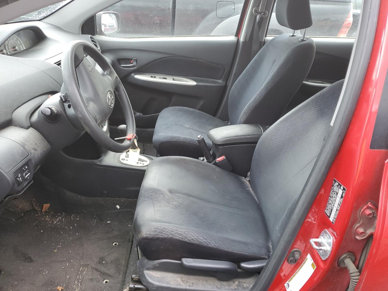 2008 Toyota Yaris VIN JTDBT903881224363 Copart auction photo, rear end / front end damage thumbnail 7