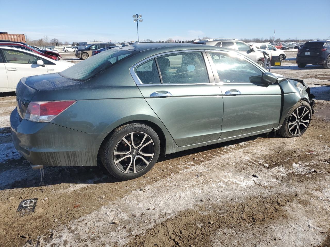 2008 Honda Accord VIN 1HGCP36868A085845 Copart auction photo, front end damage thumbnail 3