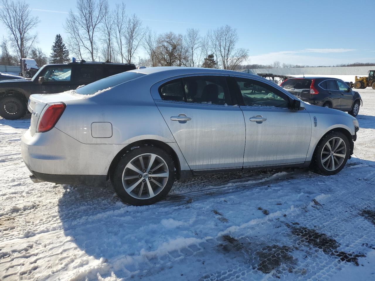 2011 Lincoln MKS VIN 1LNHL9DR9BG612212 Copart auction photo, front end damage thumbnail 3