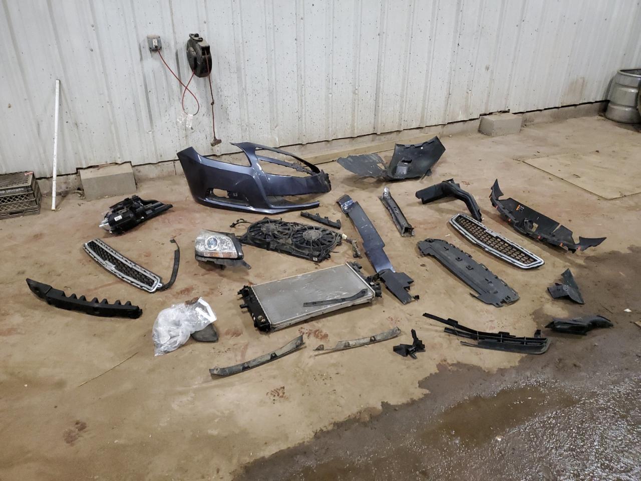 2013 Chevrolet Malibu VIN 1G11C5SA7DF320636 Copart auction photo, front end / side damage thumbnail 12