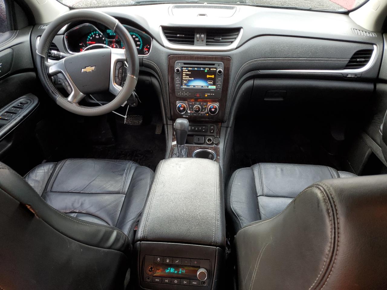 2015 Chevrolet Traverse VIN 1GNKVHKD9FJ336023 Copart auction photo, front end damage thumbnail 8