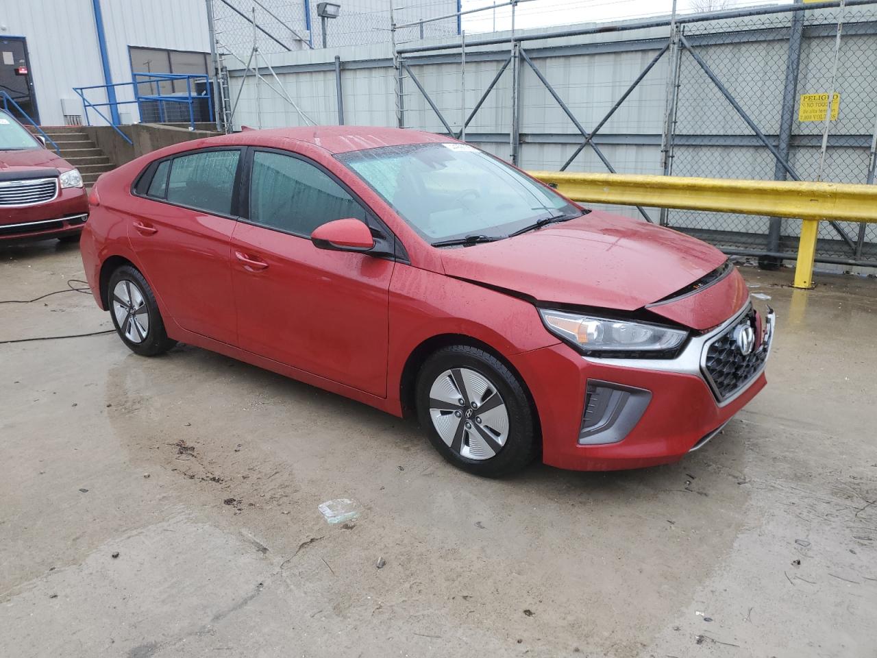 2021 Hyundai IONIQ VIN KMHC65LC4MU245196 Copart auction photo, front end damage thumbnail 4