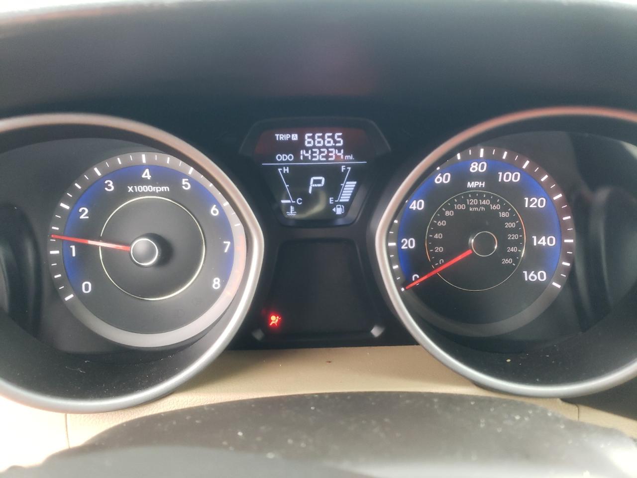 2012 Hyundai Elantra VIN KMHDH4AE6CU326034 Copart auction photo, front end / minor dent/scratches damage thumbnail 9
