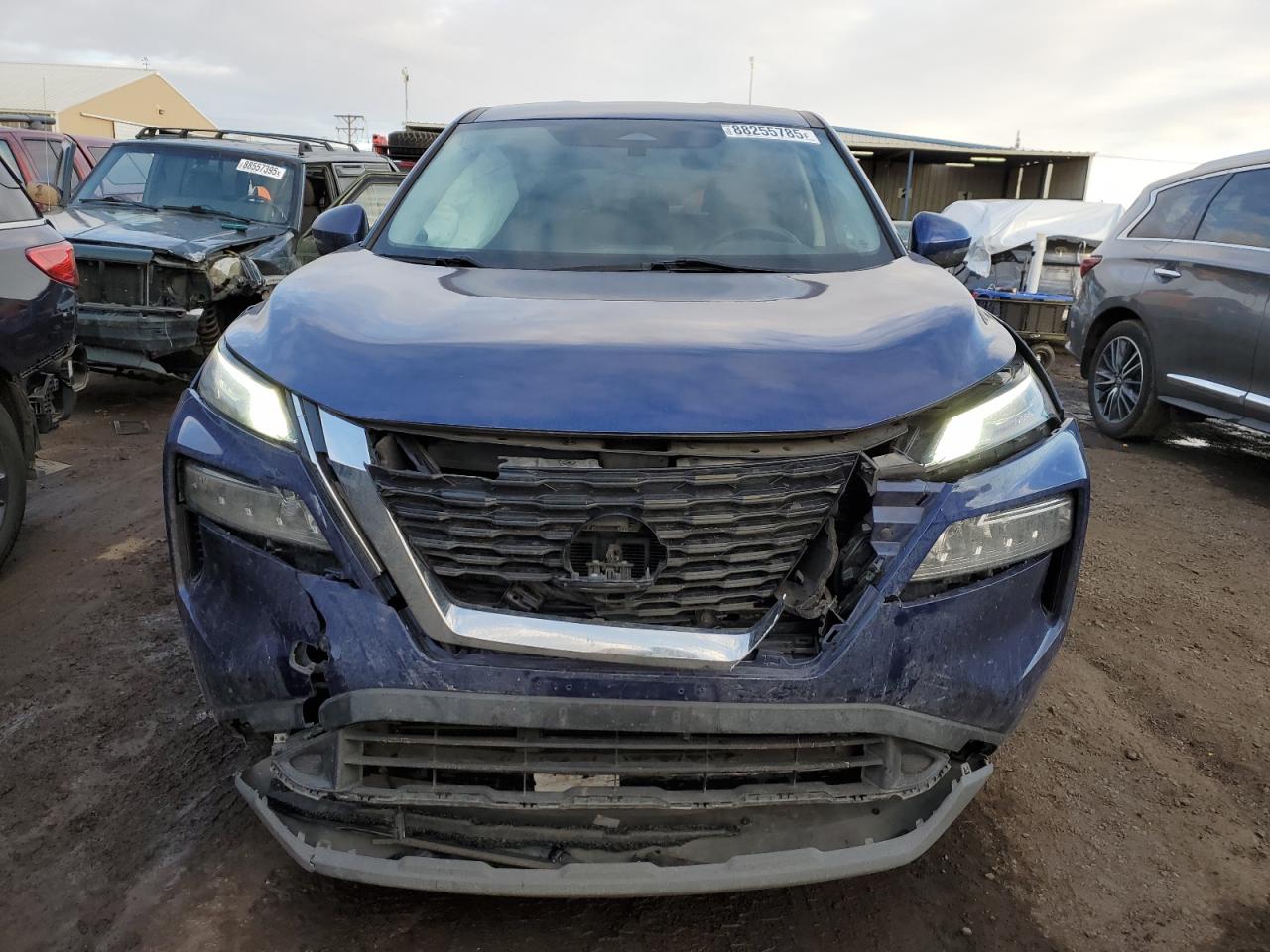 2021 Nissan Rogue VIN 5N1AT3BB1MC792476 Copart auction photo, front end damage thumbnail 5