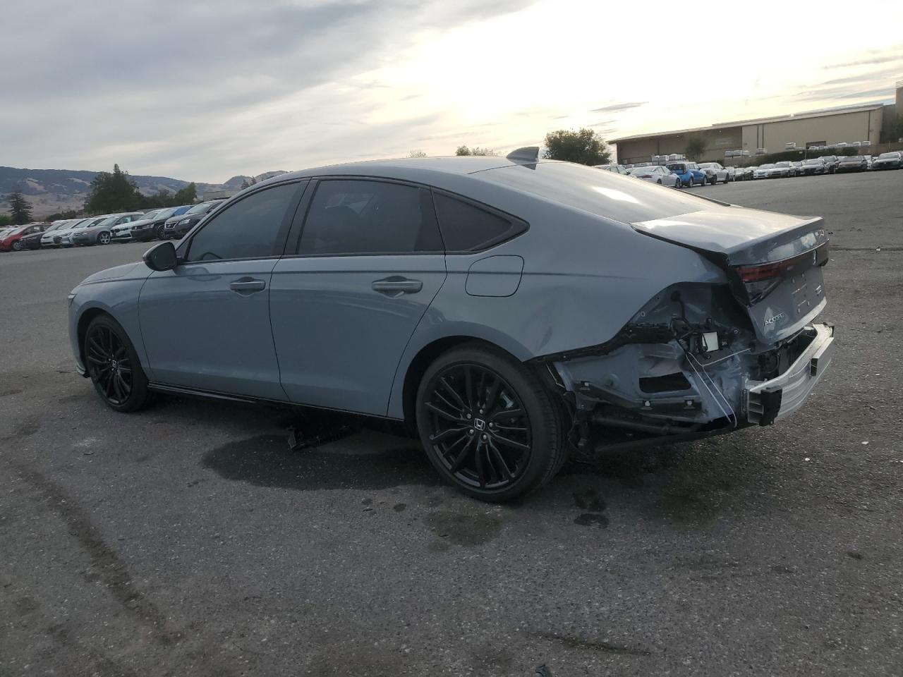 2024 Honda Accord VIN 1HGCY2F82RA078643 Copart auction photo, rear end damage thumbnail 2