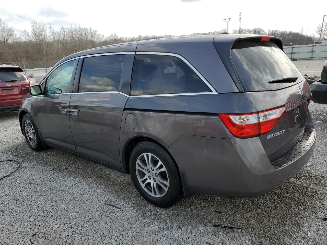 2011 Honda Odyssey VIN 5FNRL5H67BB095715 Copart auction photo, front end damage thumbnail 2