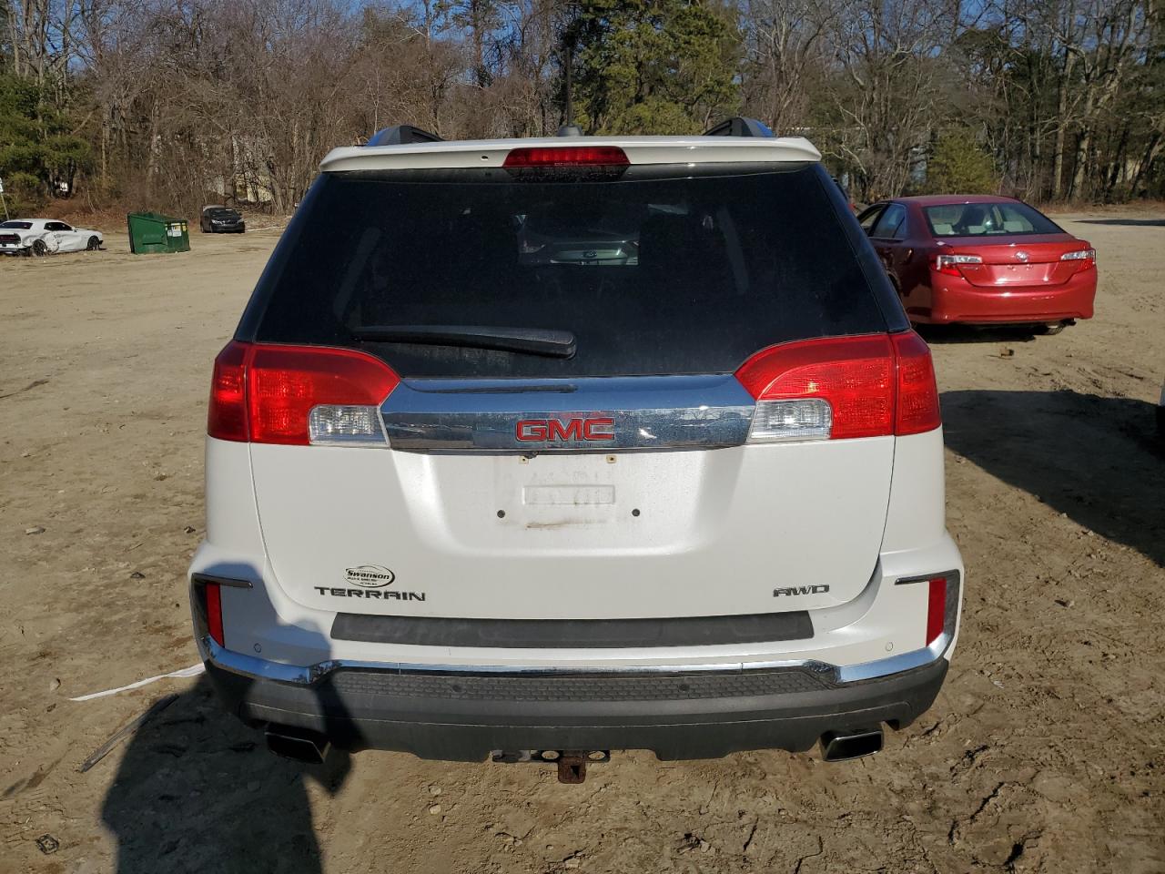 2017 GMC Terrain VIN 2GKFLUE34H6129510 Copart auction photo, side / minor dent/scratches damage thumbnail 6