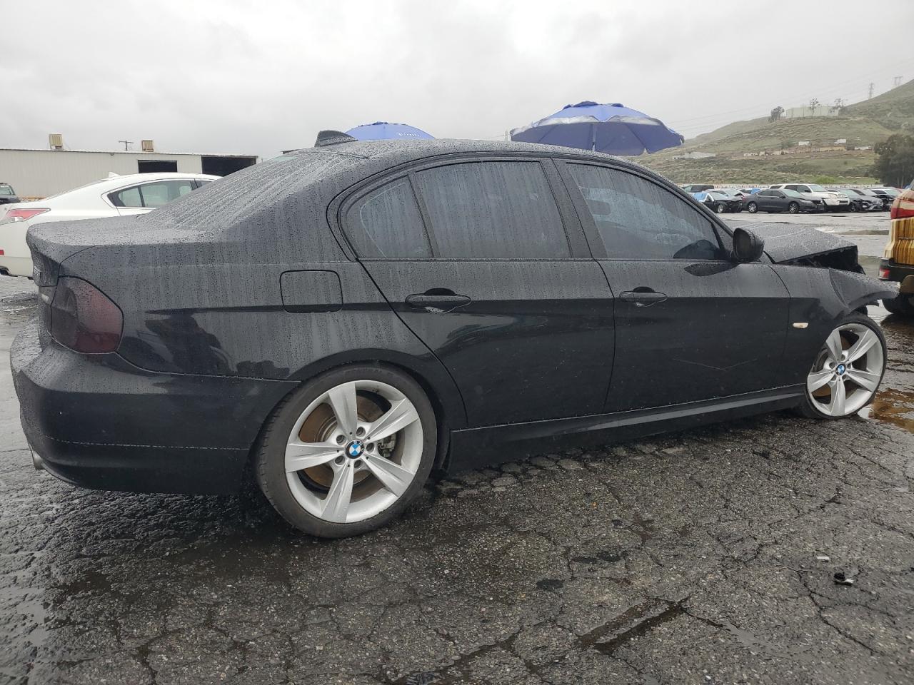 2010 BMW 3er VIN WBAPM7G50ANL89110 Copart auction photo, front end damage thumbnail 3