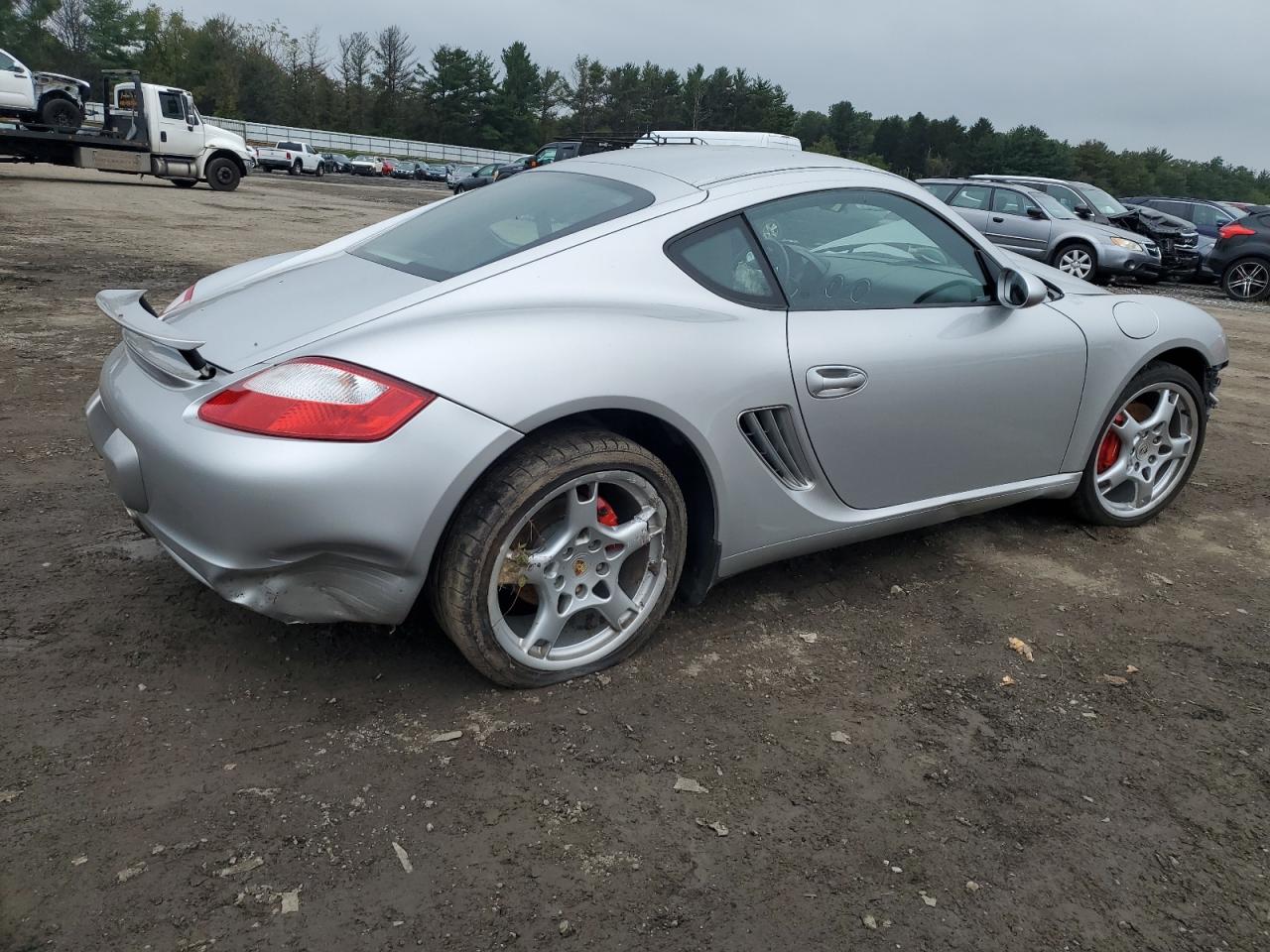 2006 Porsche Cayman VIN WP0AB29806U781199 Copart auction photo, front end / minor dent/scratches damage thumbnail 3