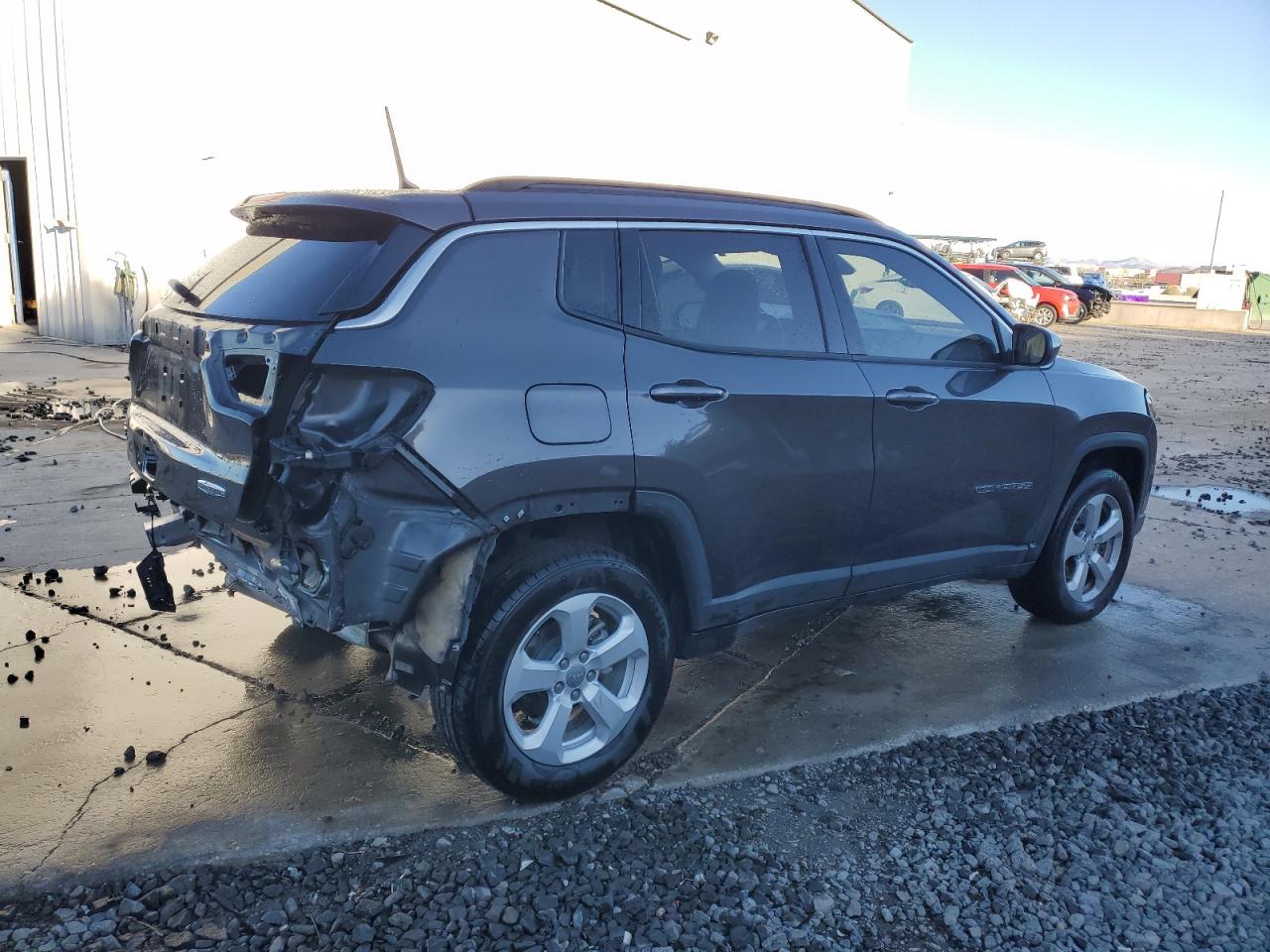 2018 Jeep Compass VIN 3C4NJDBB8JT501389 Copart auction photo, rear end damage thumbnail 3