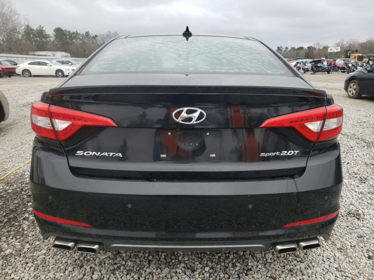 2015 Hyundai Sonata VIN 5NPE34ABXFH054339 Copart auction photo, minor dent/scratches damage thumbnail 6