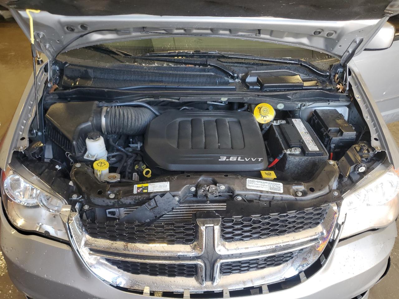 2015 Dodge Caravan VIN 2C4RDGCG4FR509326 Copart auction photo, front end damage thumbnail 12