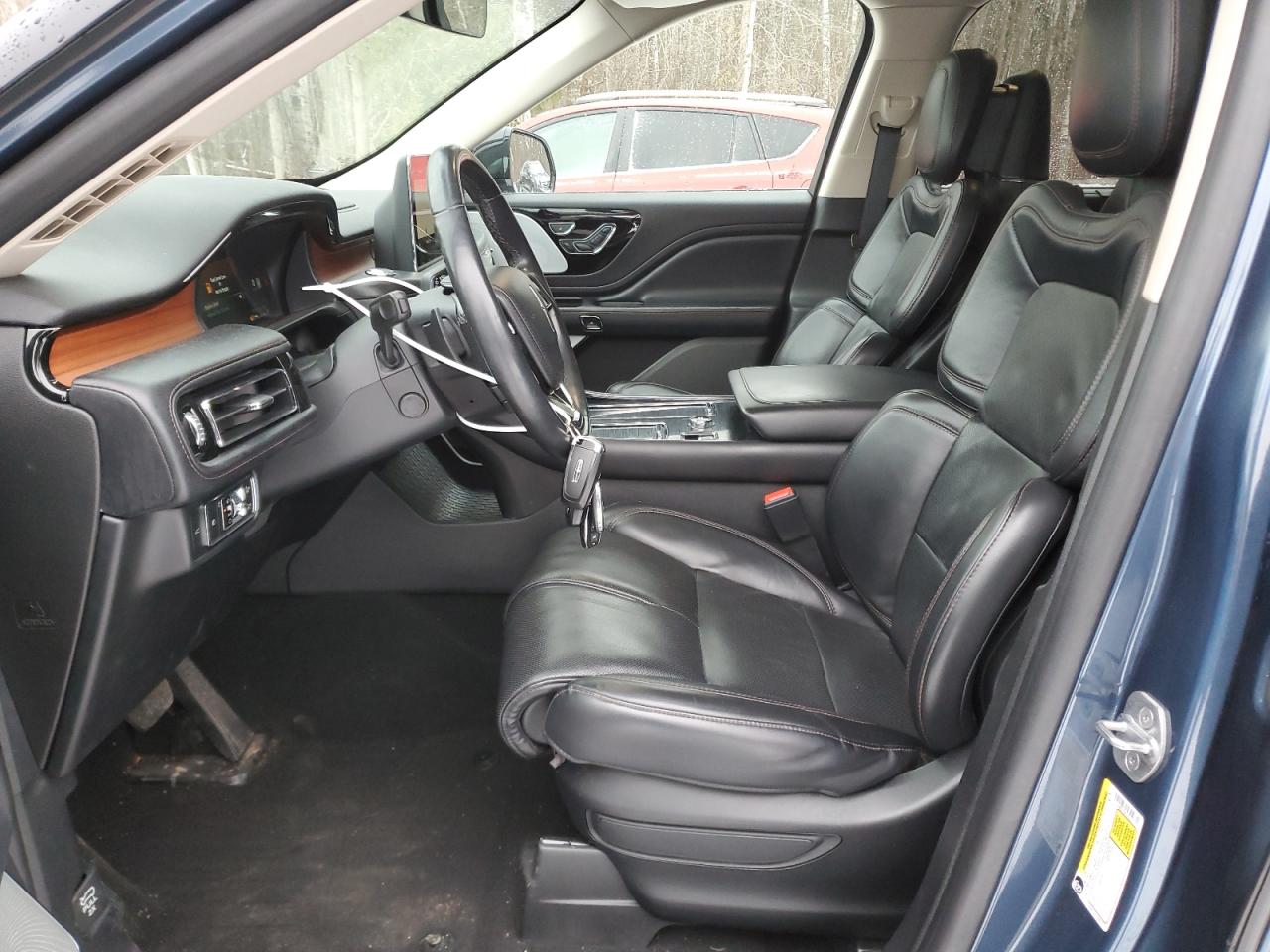 2020 Lincoln Aviator VIN 5LM5J7XC3LGL21174 Copart auction photo, front end / rear end damage thumbnail 7