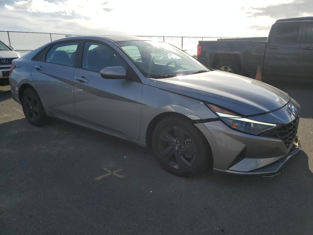 2023 Hyundai Elantra VIN KMHLM4AJ2PU086832 Copart auction photo, front end damage thumbnail 4