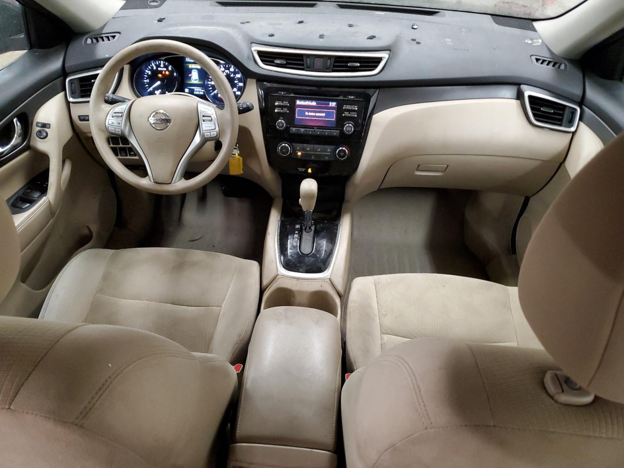 2015 Nissan Rogue VIN 5N1AT2MV0FC920792 Copart auction photo, front end / side damage thumbnail 8