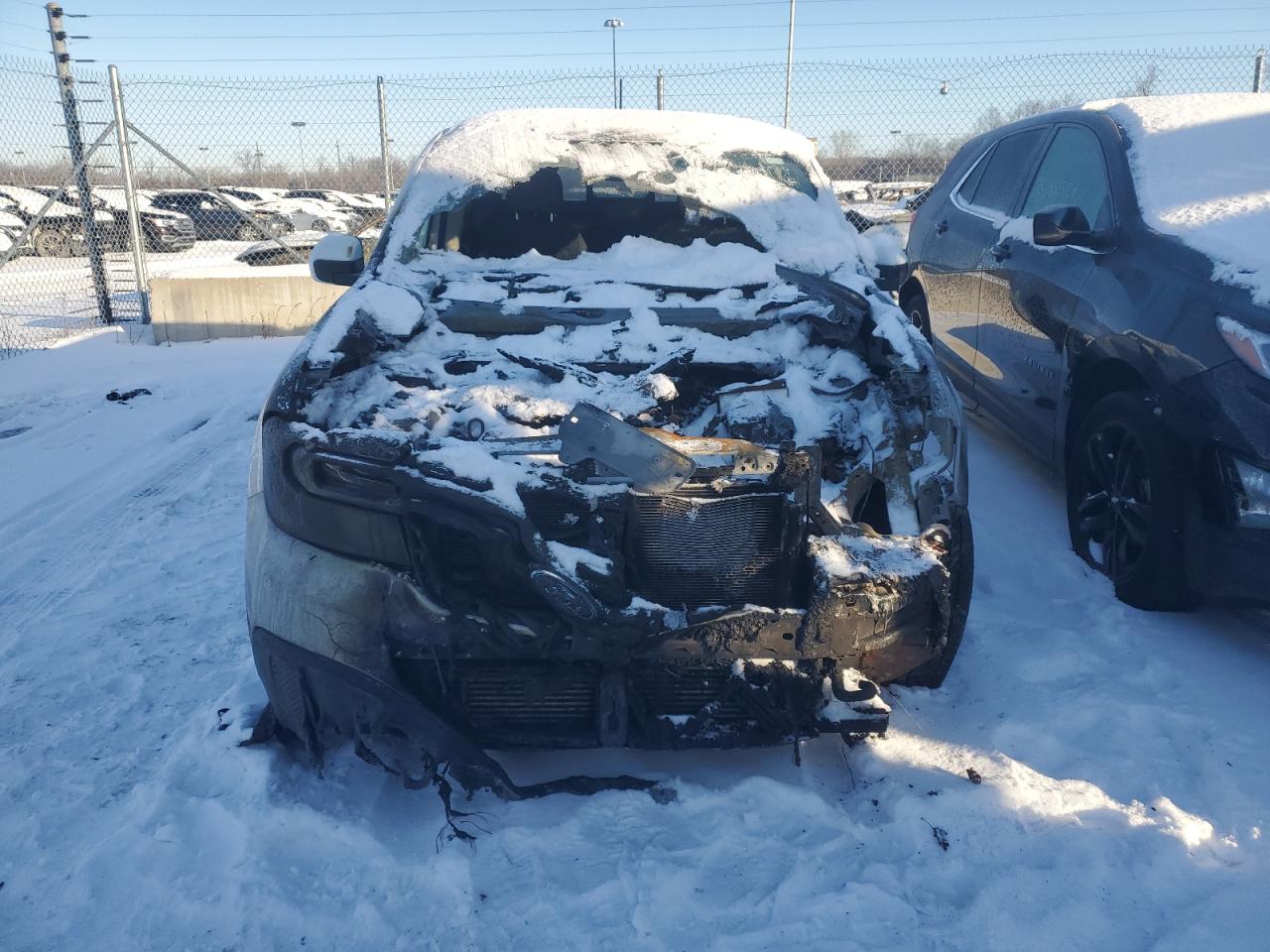 2023 Ford Maverick VIN 3FTTW8F90PRA25426 Copart auction photo, burn - engine / burn - interior damage thumbnail 5