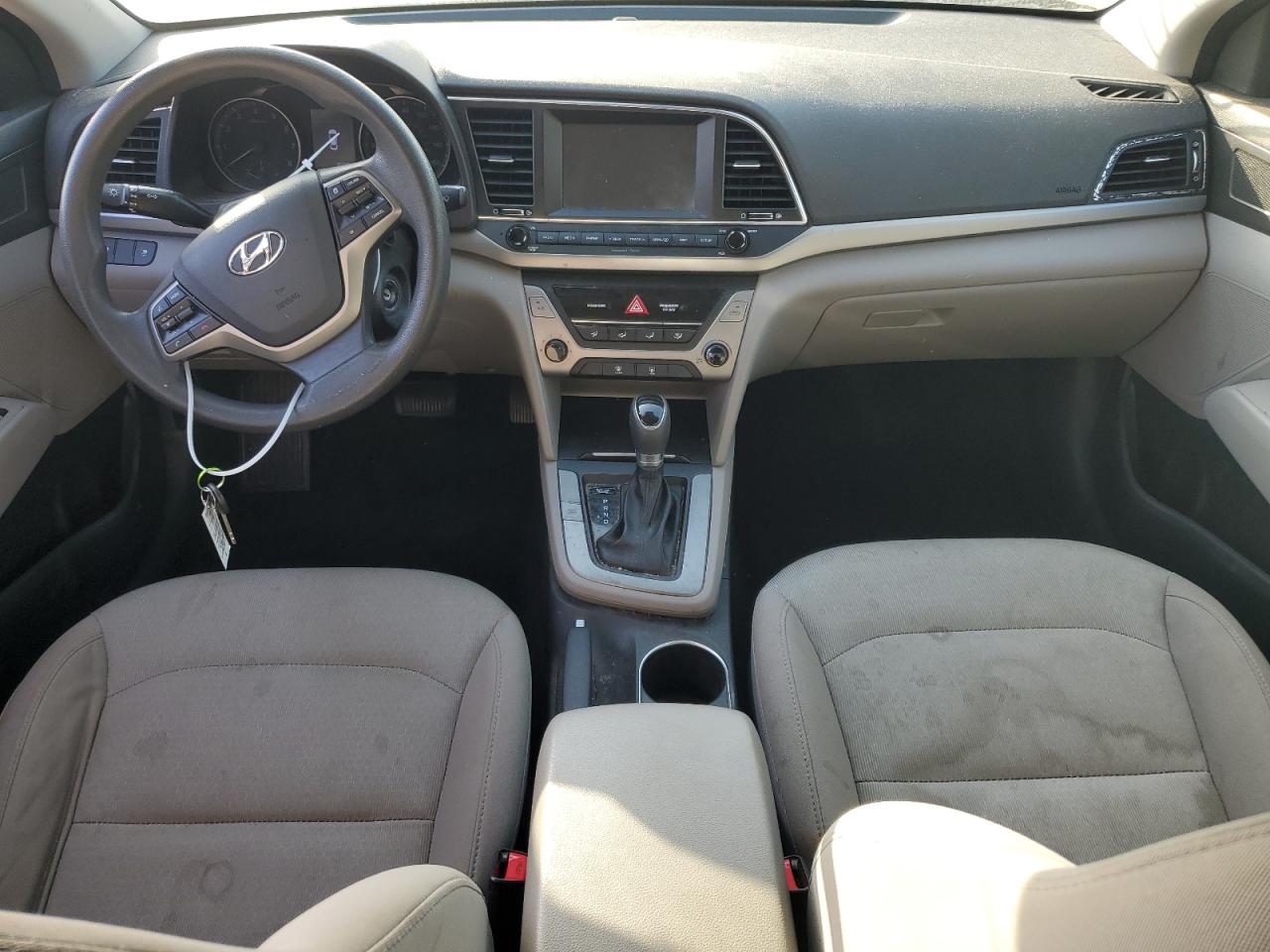 2018 Hyundai Elantra VIN 5NPD84LF1JH216168 Copart auction photo, rear end damage thumbnail 8
